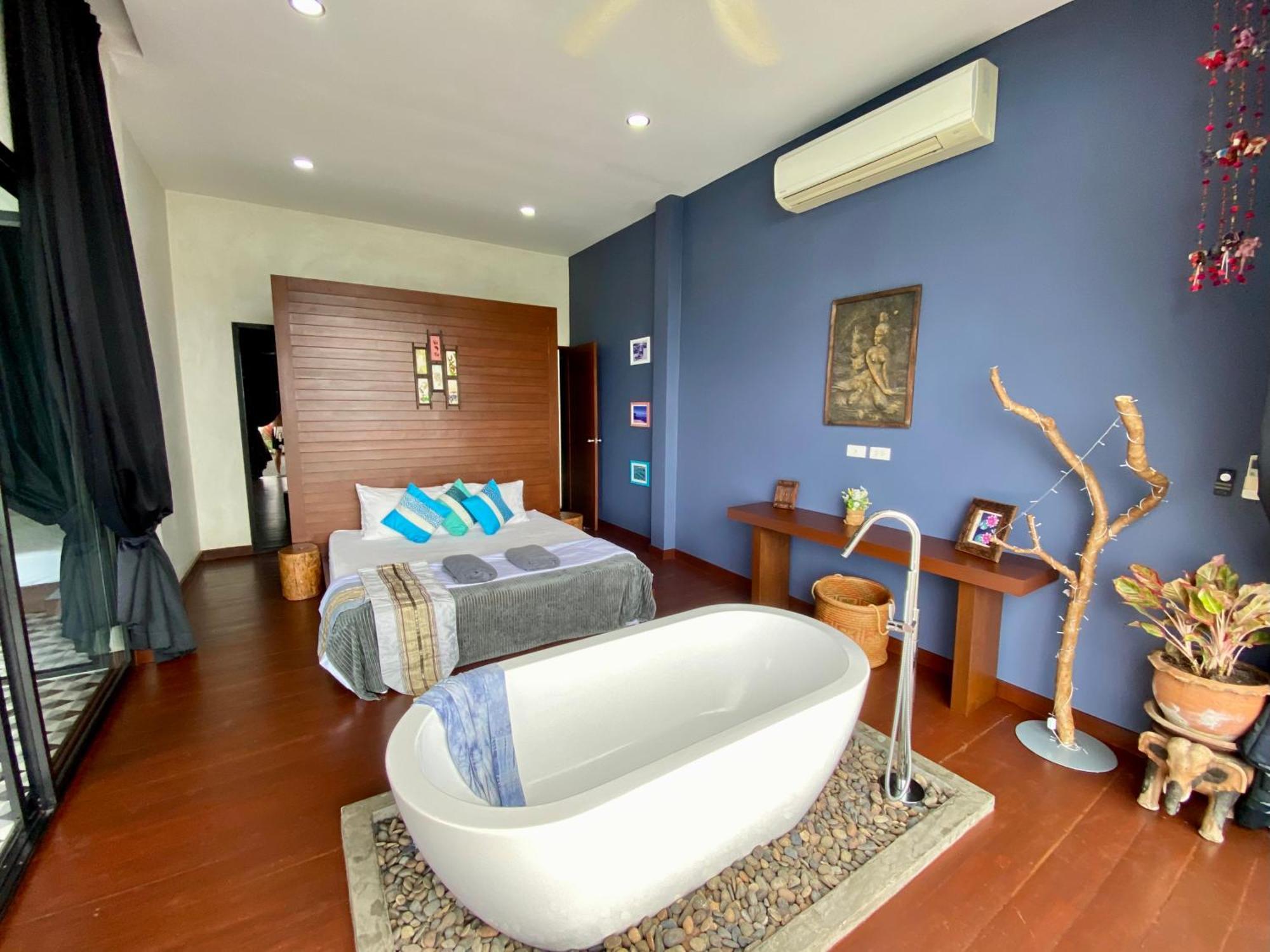 Ko Samui Seaview Pool Villa Philippa With Car Laem Set Beach Exterior foto